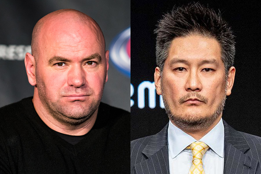 Chatri Sityodtong and Dana White 2