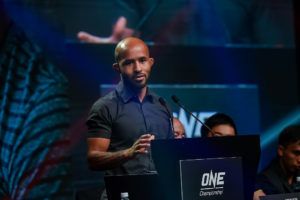 Demetrious Johnson in Singapore