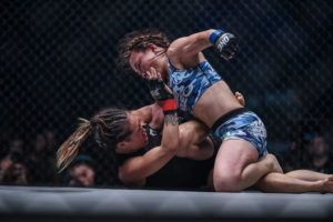 Mei Yamaguchi ground and pound