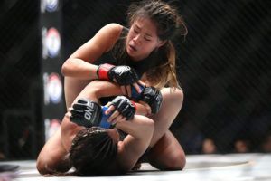 Angela Lee on top