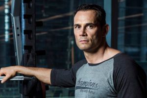 Rich Franklin poses in a promotional image for ONE Warrior Series