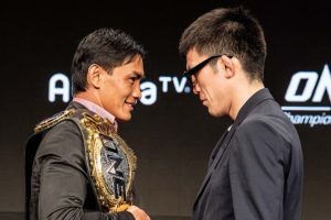 Folayang and Aoki face off