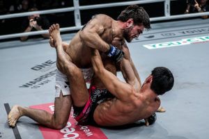 Marat Gafurov ground and pound