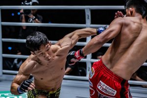 Dae Sung Park punches Honorio Banario