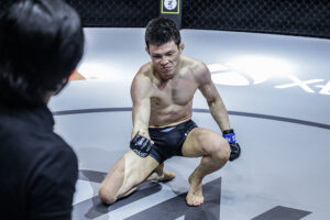 Shinya Aoki celebration