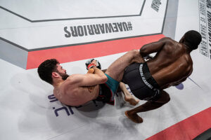 Rany Saadeh leg locks Shawn Bunch